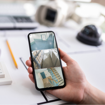 Ventura security camera feed on cell phone